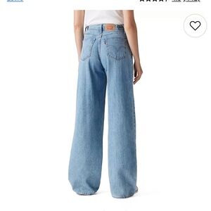 Levi’s cinch baggy high rise jeans